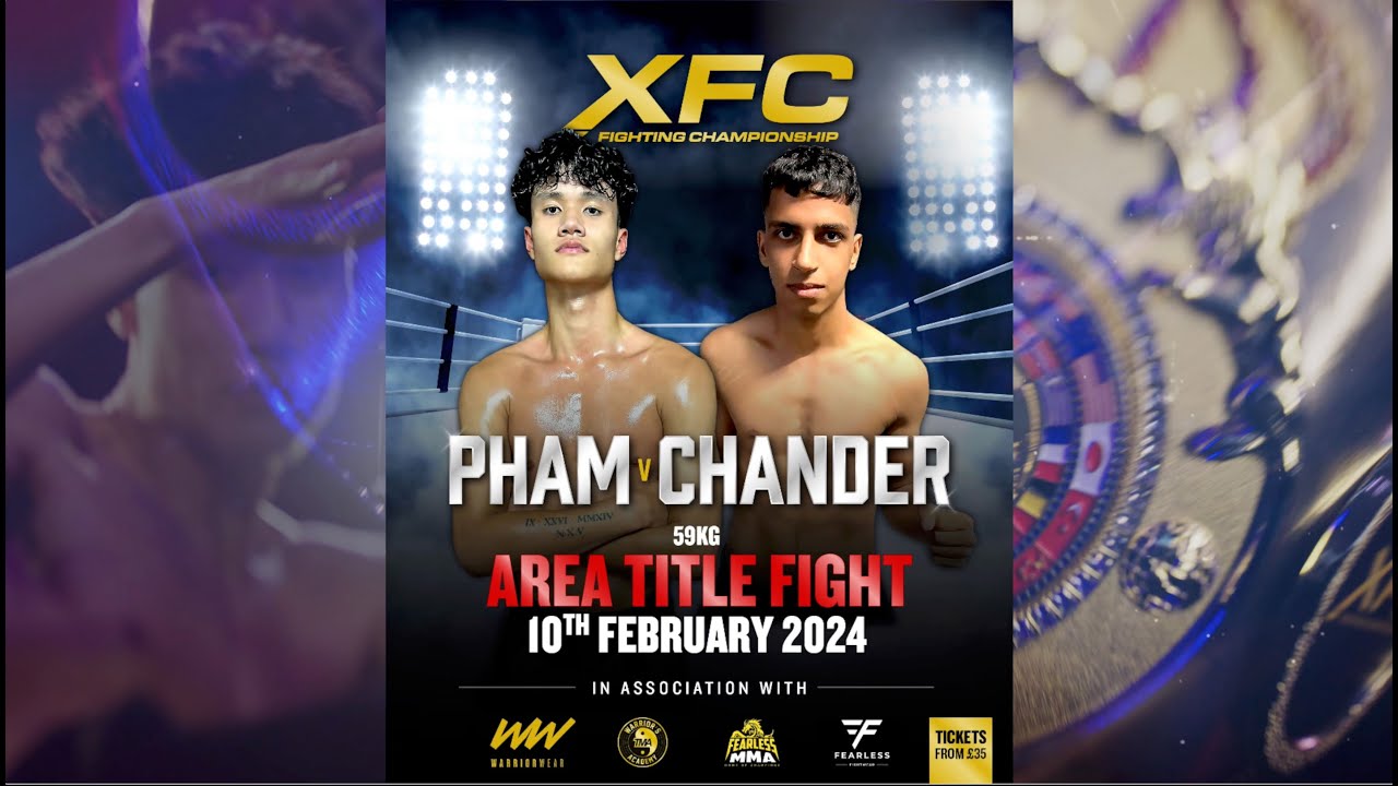 Tommy Phạm vs Ramen Chander: The Ultimate Showdown - Full Fight | XFC Muay Thai Glory - Leicester UK