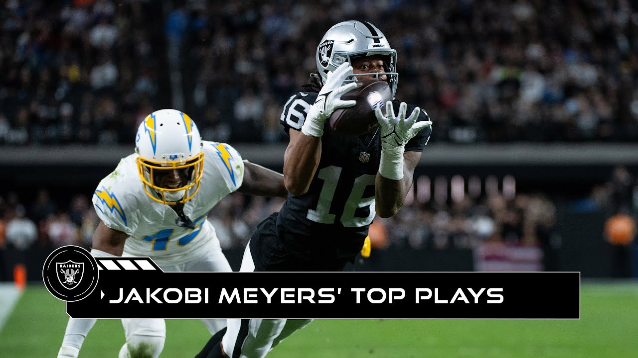 Jakobi Meyers&rsquo; Top Plays From the 2023 Season | Highlights | Raiders