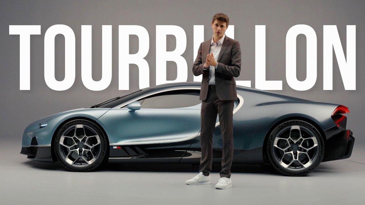 Bugatti Tourbillon: 8,3-liter V16, bizar interieur en héél duur