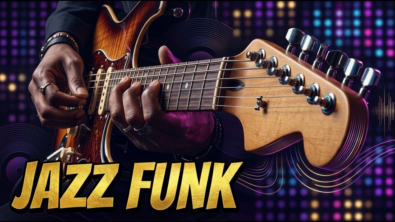Modern Jazz Funk Guitar 🎸 Smooth Grooves & Soulful Stratocaster Fusion Instrumental