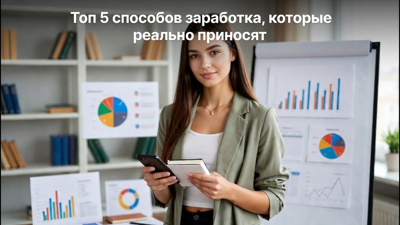 Топ 5 способов заработка, которые реально приносят