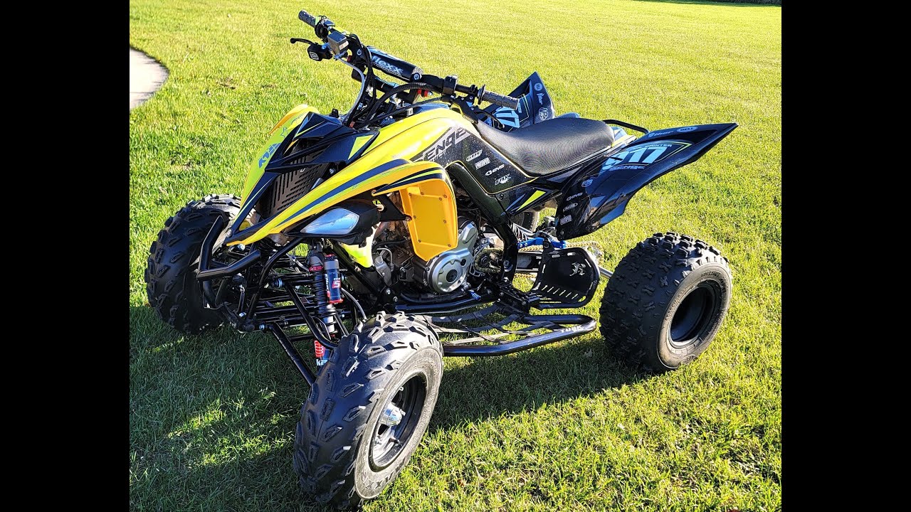 Yamaha Raptor ATV Project - Lonestar Racing Steering Stem Upgrade (Allows Use of MX Handlebars)