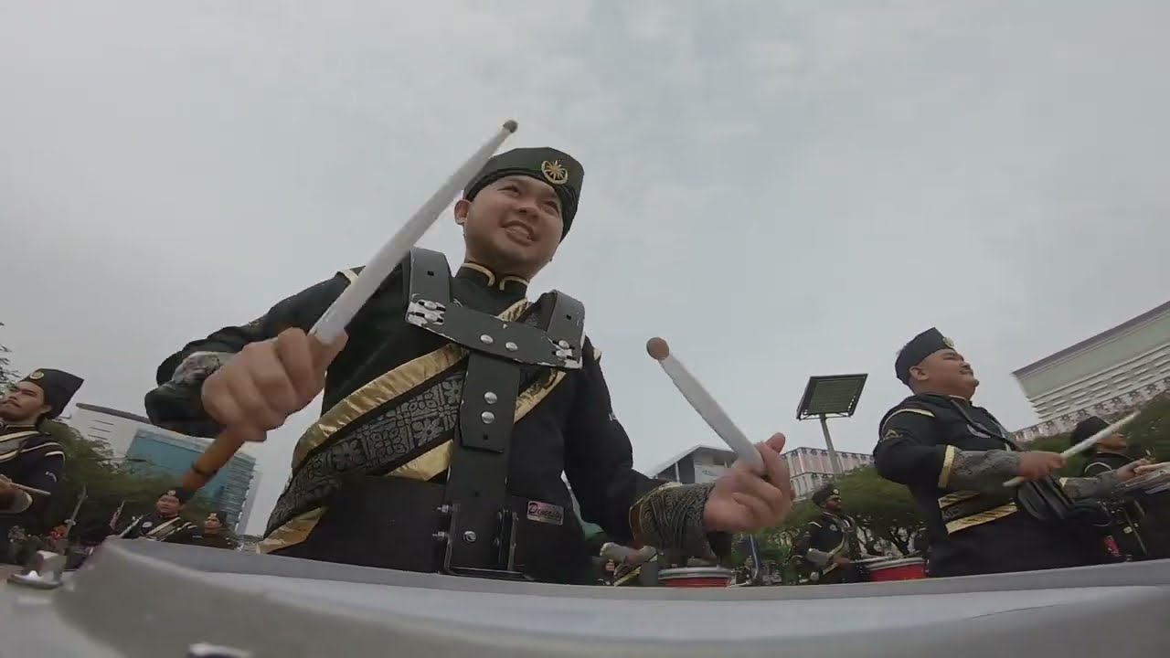 66th Merdeka Parade Putrajaya 2023 Snare Cam - Gregory F. Keith. Aswara Drumline X Bougas