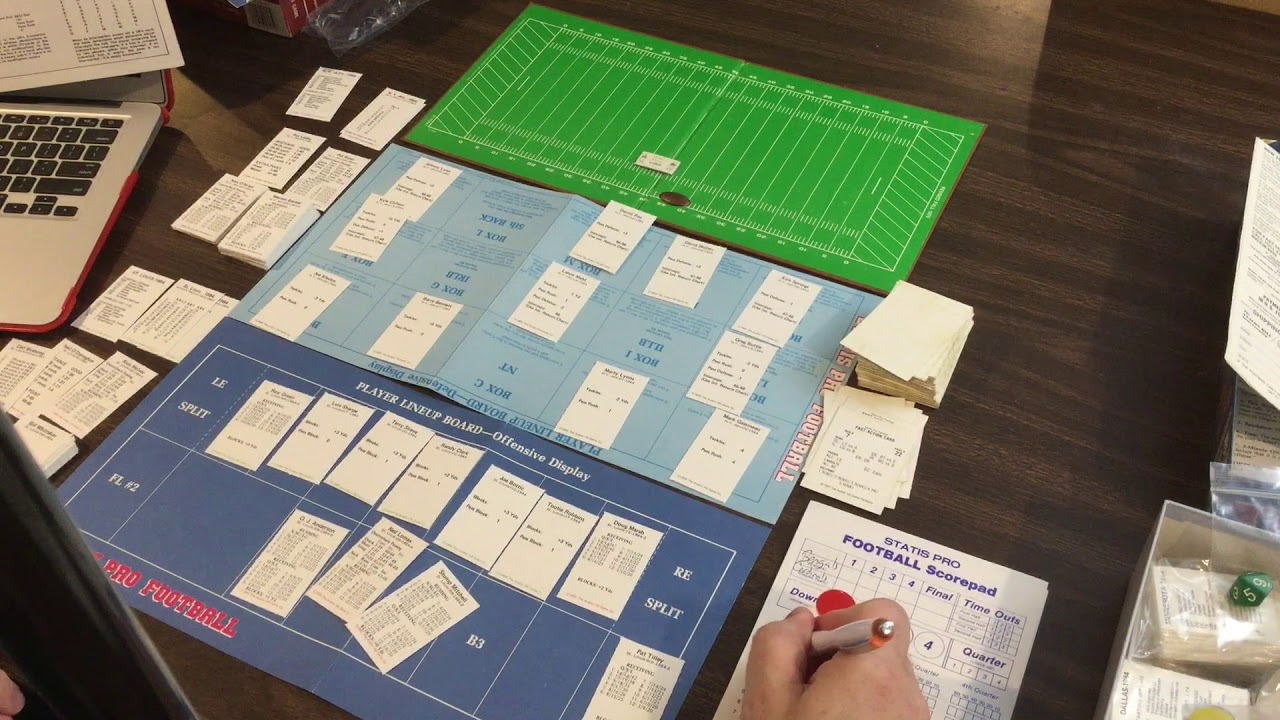 Statis Pro Football Playthrough