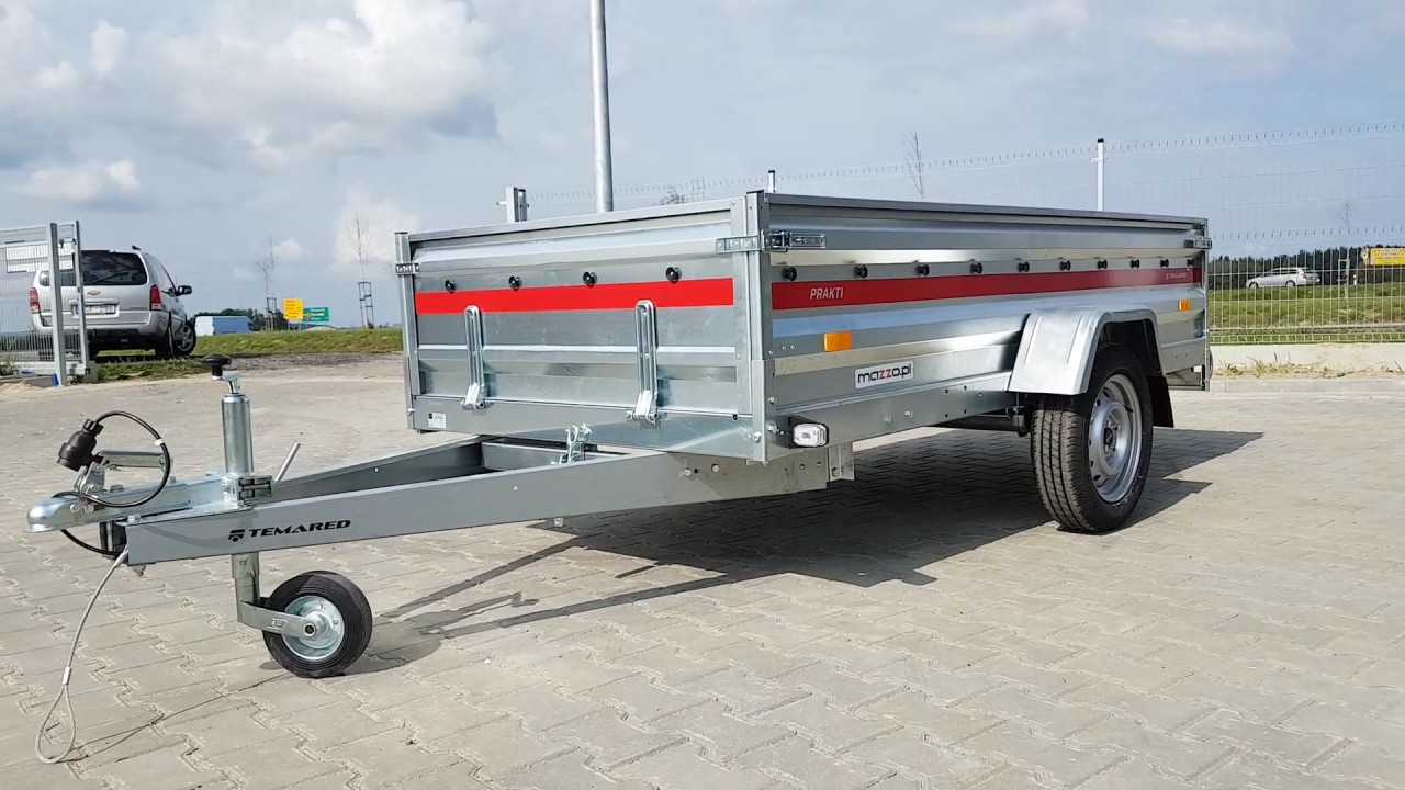 Mazzo.pl - Przyczepa Temared Prakti 2612 750kg