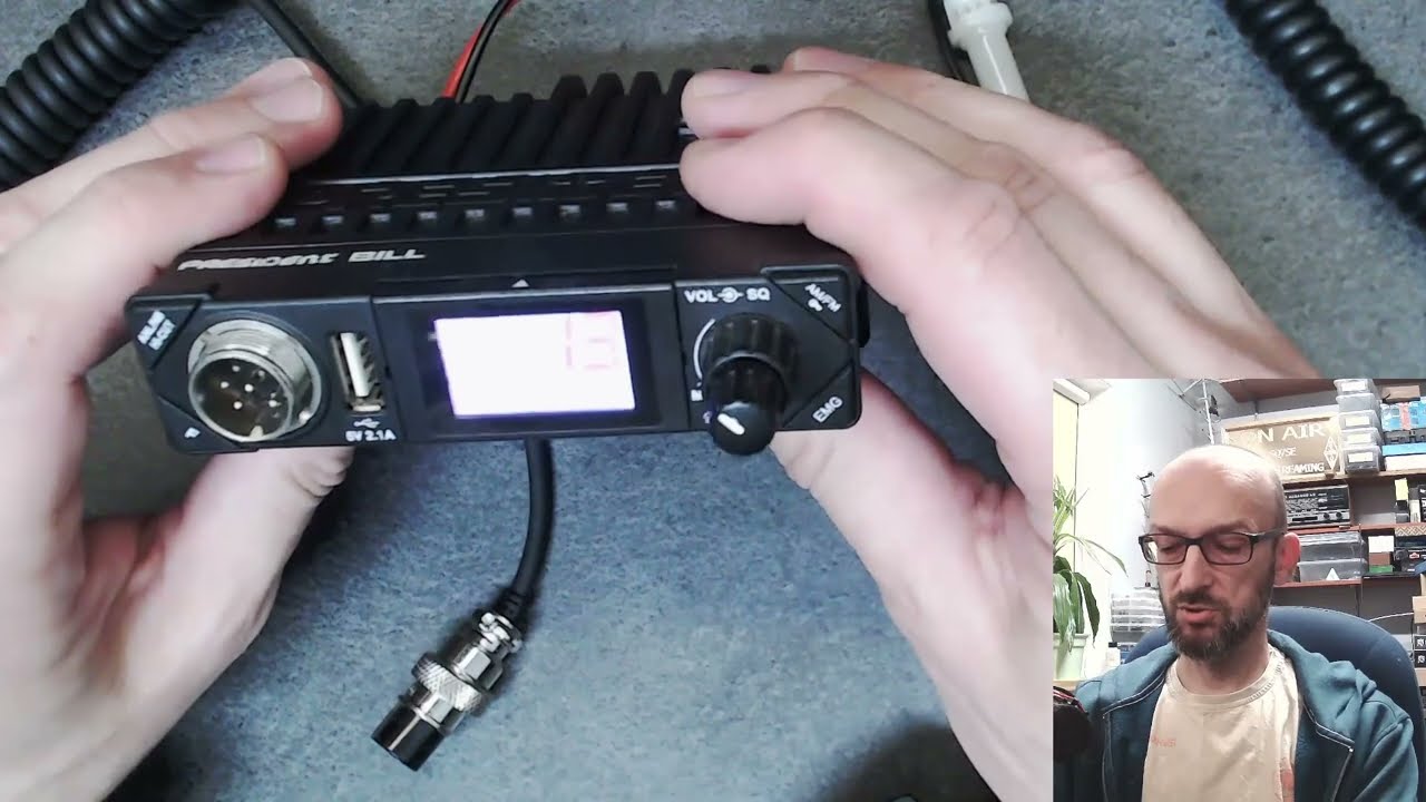 President Bill - miniaturowe CB radio do samochodu