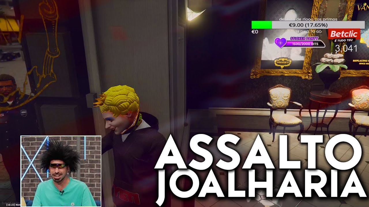 MOVE MIND FAZ ASSALTO A JOALHARIA | TWITCH MELHORES MOMENTOS #11 | VRRP