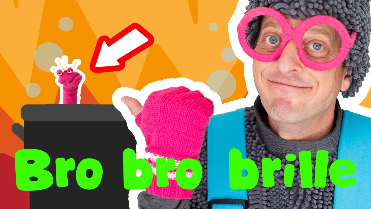 Bro bro brille, kendt børnesang, leg og dans | Lille Bille