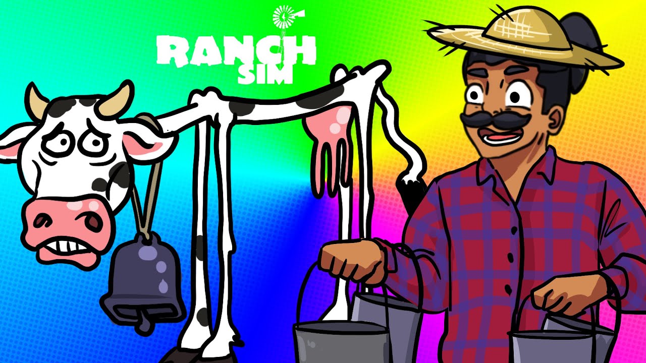 PUZON WYDOIŁ NOWĄ KROWĘ *trochę za bardzo* | RANCH SIMULATOR #3