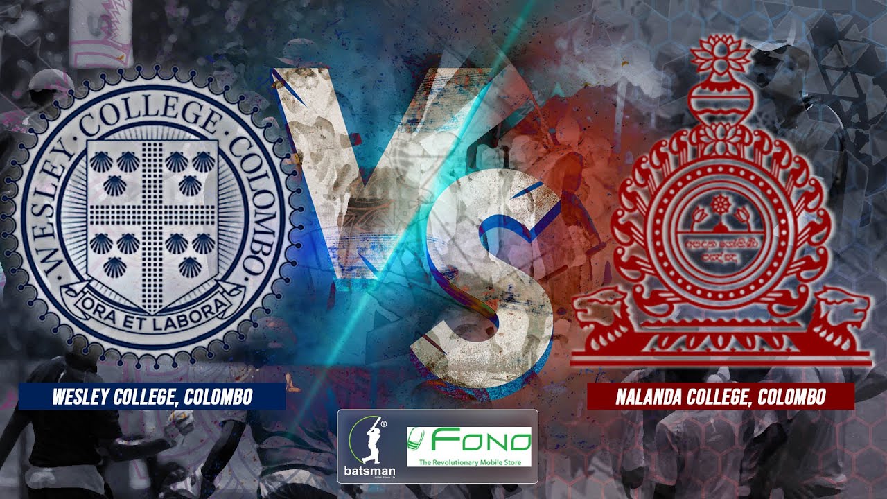 Nalanda College vs Wesley College | U19 Inter Schools Cricket 50-Overs Match