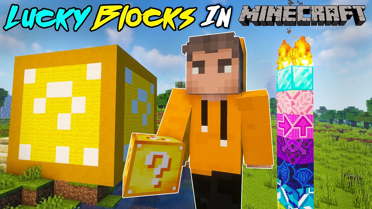 Lucky Blocks In Minecraft | Minecraft Mods | THE COSMIC BOY