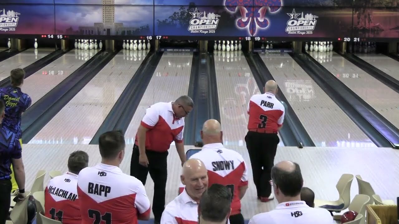 Team Game 1 2025 USBC Open Championships.  Baton Rouge 