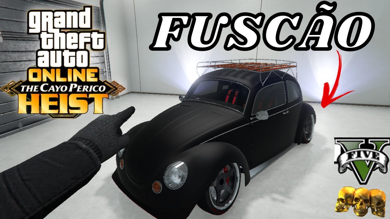 Tunando o fuscão preto e arrasando Los Santos (GTA V ONLINE)!!!!!
