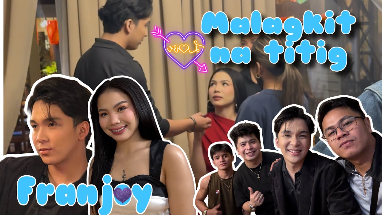 GINABI SA SHOOT NG FRANJOY l TITIG PALANG NAKAKA KILIG NA GANYAN SILA 