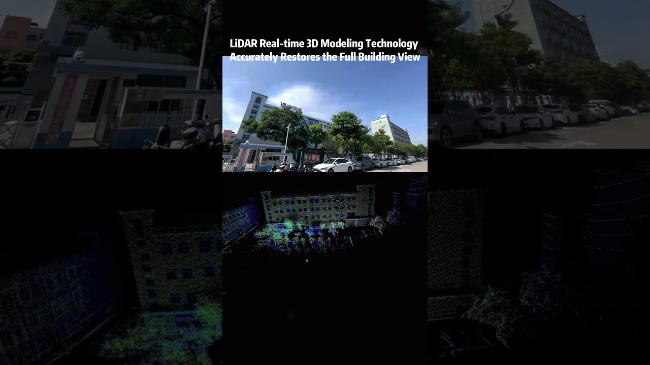 LSLiDAR Real-Time 3D Modeling  Display