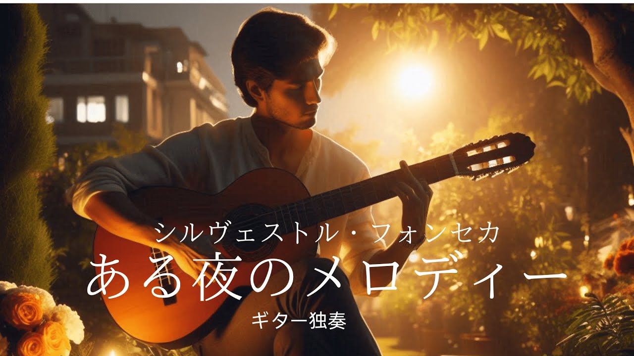 Melodia de uma noite（ある夜のメロディー）作曲FONSECA SILVESTRE ギター独奏Guitar Solo