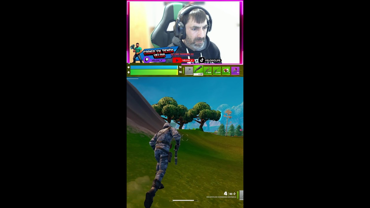 VELOXI SOLO JUEGA CON SEGUIDORES Y HACE DIRECTOS TODOS LOS DIAS  #fortnite