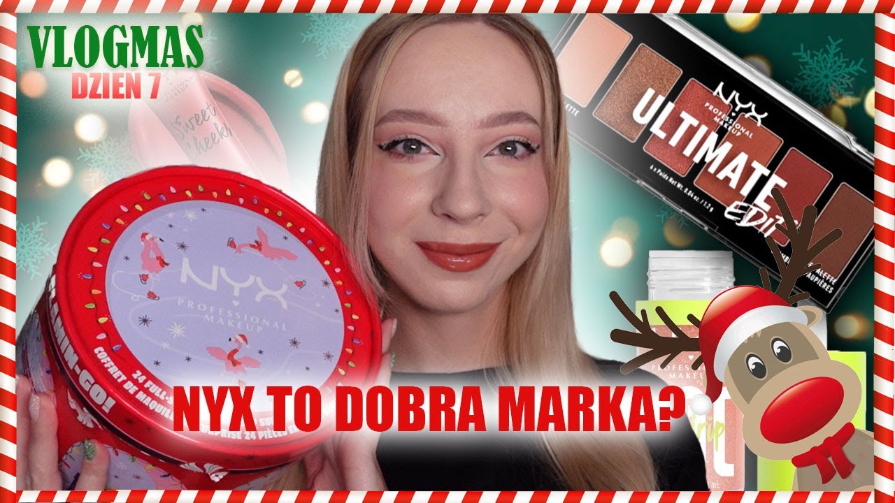 VIRALOWY OLEJEK FAT OIL| TEST KOSMETYK&Oacute;W Z KALENDARZA NYX! |  VLOGMAS 7