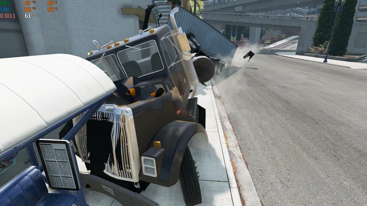 BeamNG Drive Gavril T-Series Test