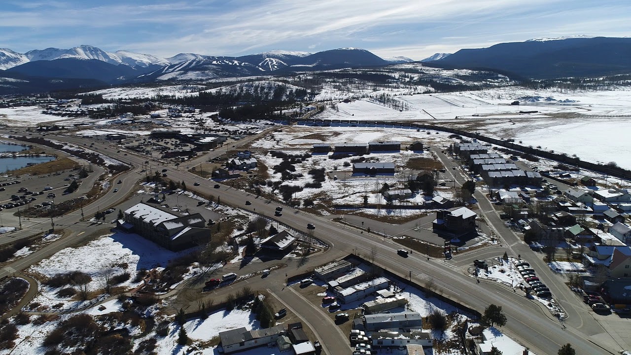 Downtown Fraser, CO  Flyover