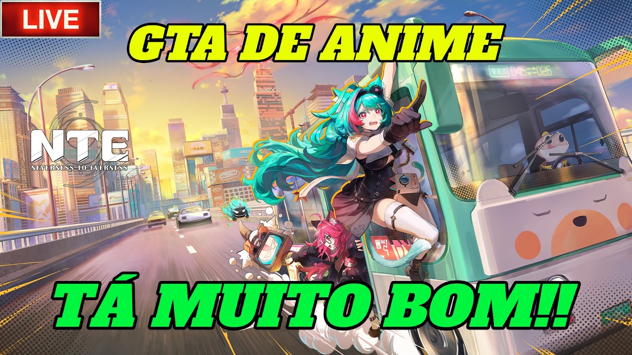 MELHOR LIVE DE NEVERNESSE TO EVERNESS (NTE) - GTA DE ANIME É MUITO BOM!!