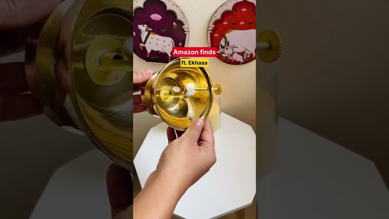 Ekhasa Akhand Diya | Long-Lasting Divine Lamp for Pooja | Perfect for Home Temple #akhandjyot #diya