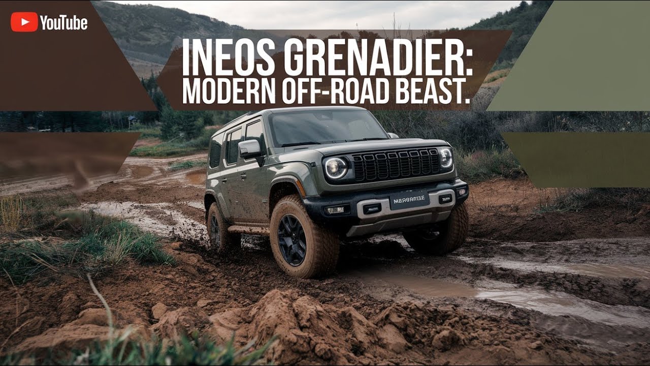 INEOS Grenadier: The Ultimate Off-Road Beast - A Modern 4x4 Classic