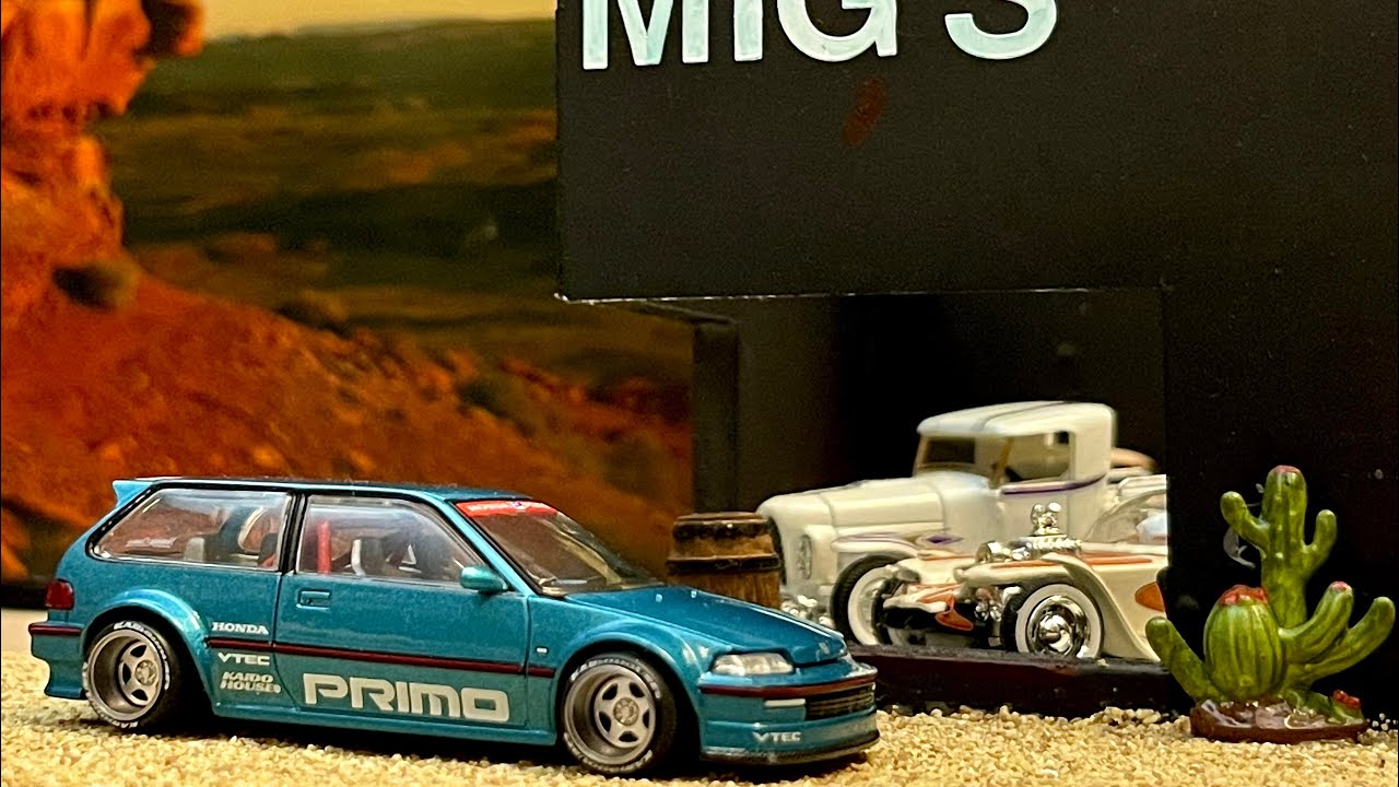 New! Kaido House MiniGT Honda Civic EF 4th Gen! #diecast