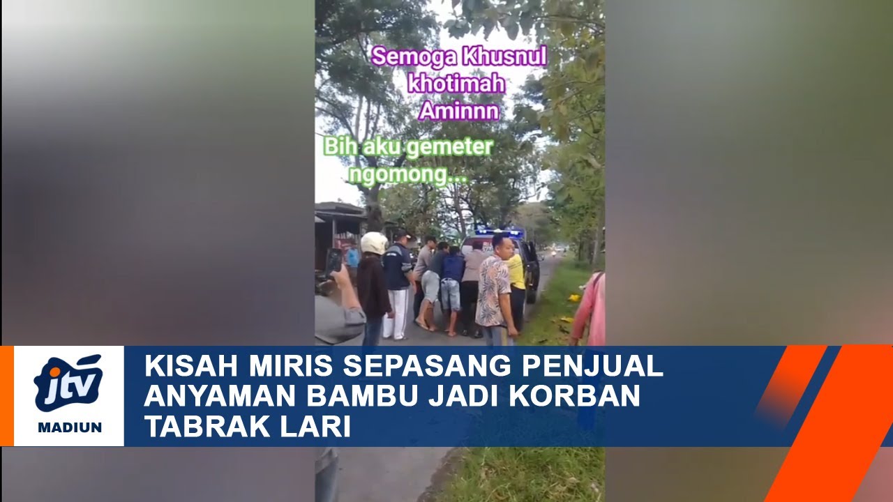 PONOROGO – Kis4h Miris S3pas4ng Penjual Anyaman B4mbu J4di Korban T4br4k Lar1