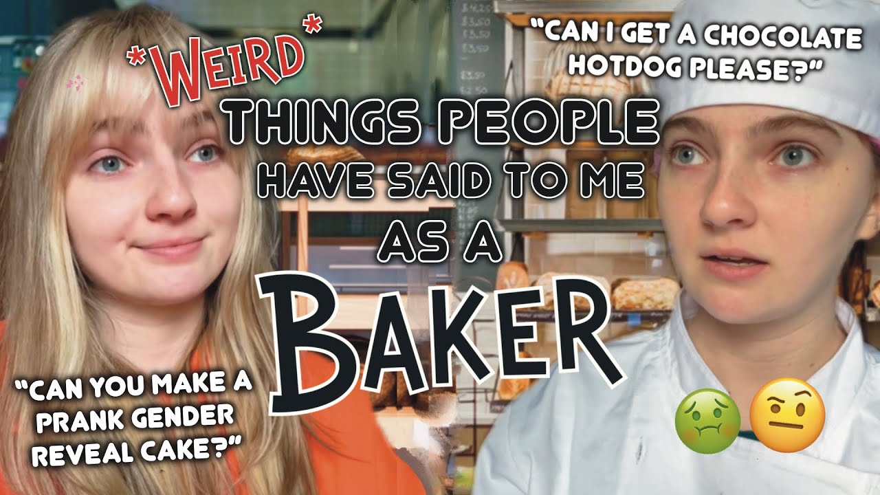 The Chocolate “Hotdog”| Weird Things People Have Said to Me As a Baker