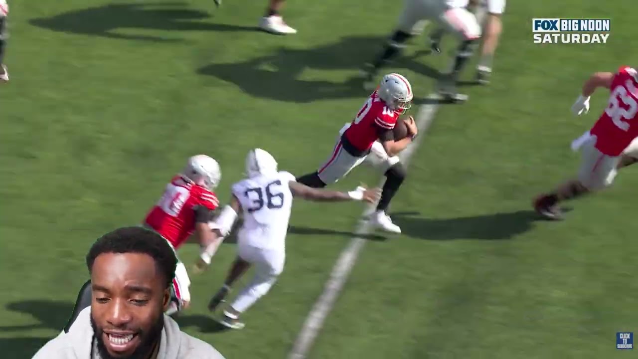 Реакция на лучшие моменты матча Penn State Nitty Lions против Ohio State Buckeyes | Университетск...
