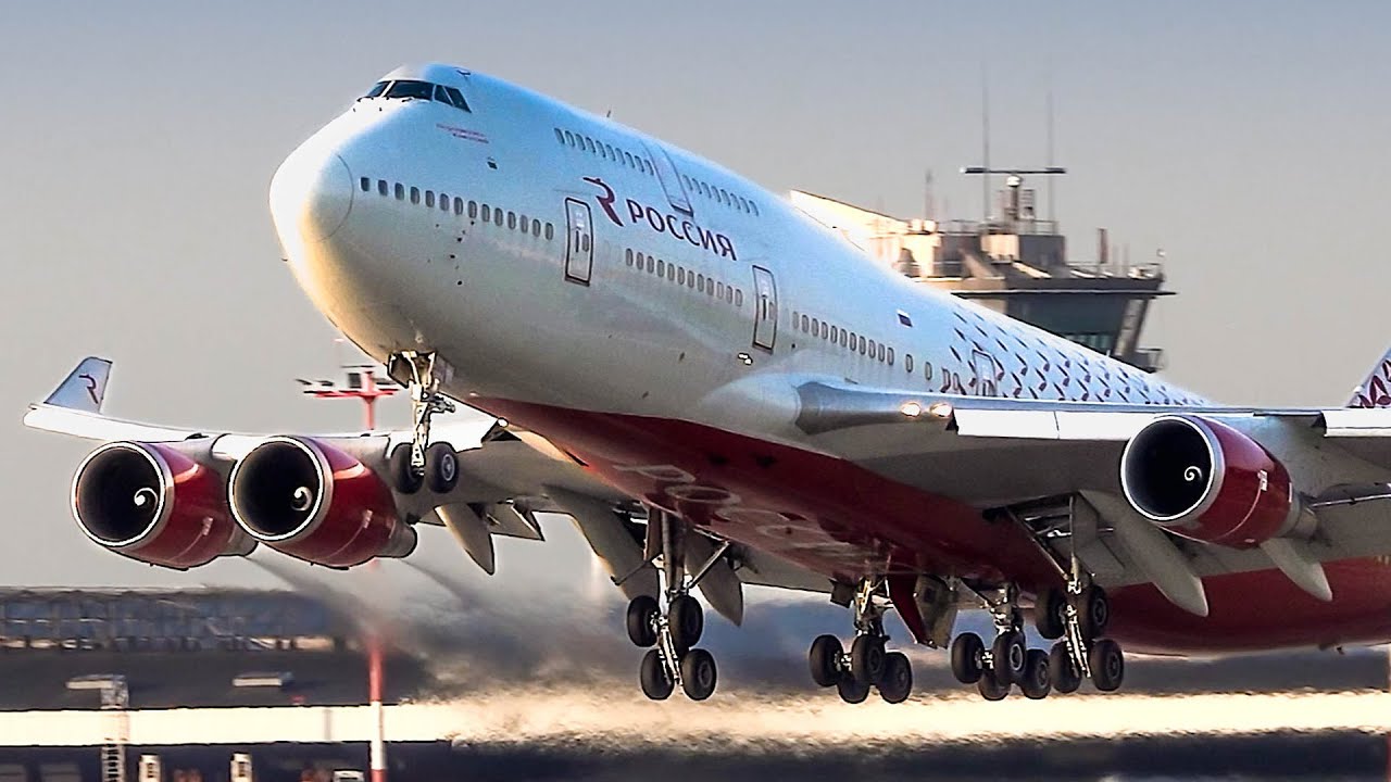 100 CLOSEUP TAKE OFFS AND LANDINGS 🇷🇺 Moscow Sheremetyevo Airport [UUEE] in Russia | PLANE SPOTTING