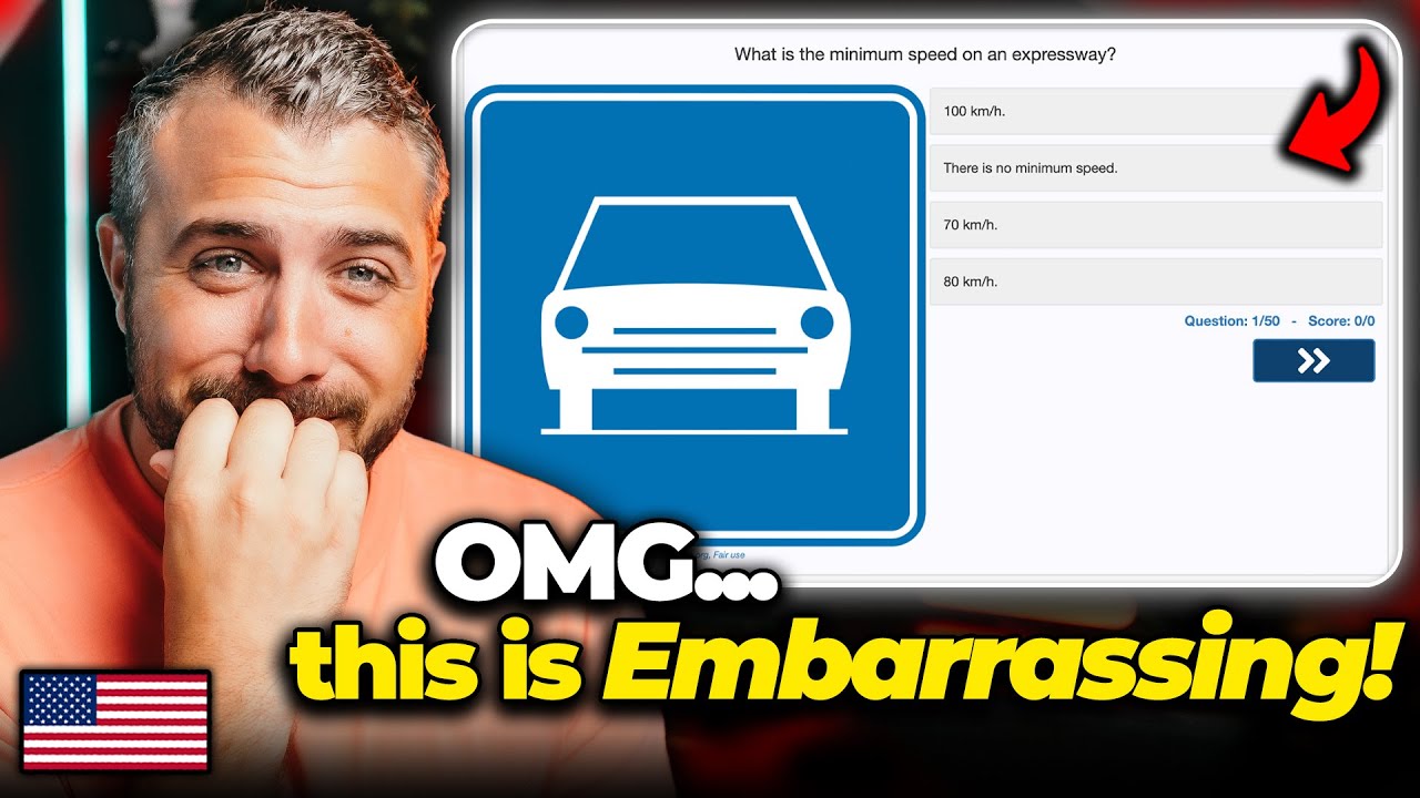 American tries a European Driving Test… It Didn’t Go Well