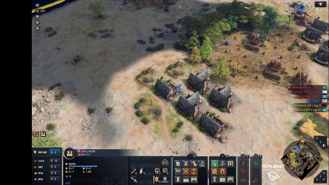 Age Of Empires IV Team Ranked Battle Match