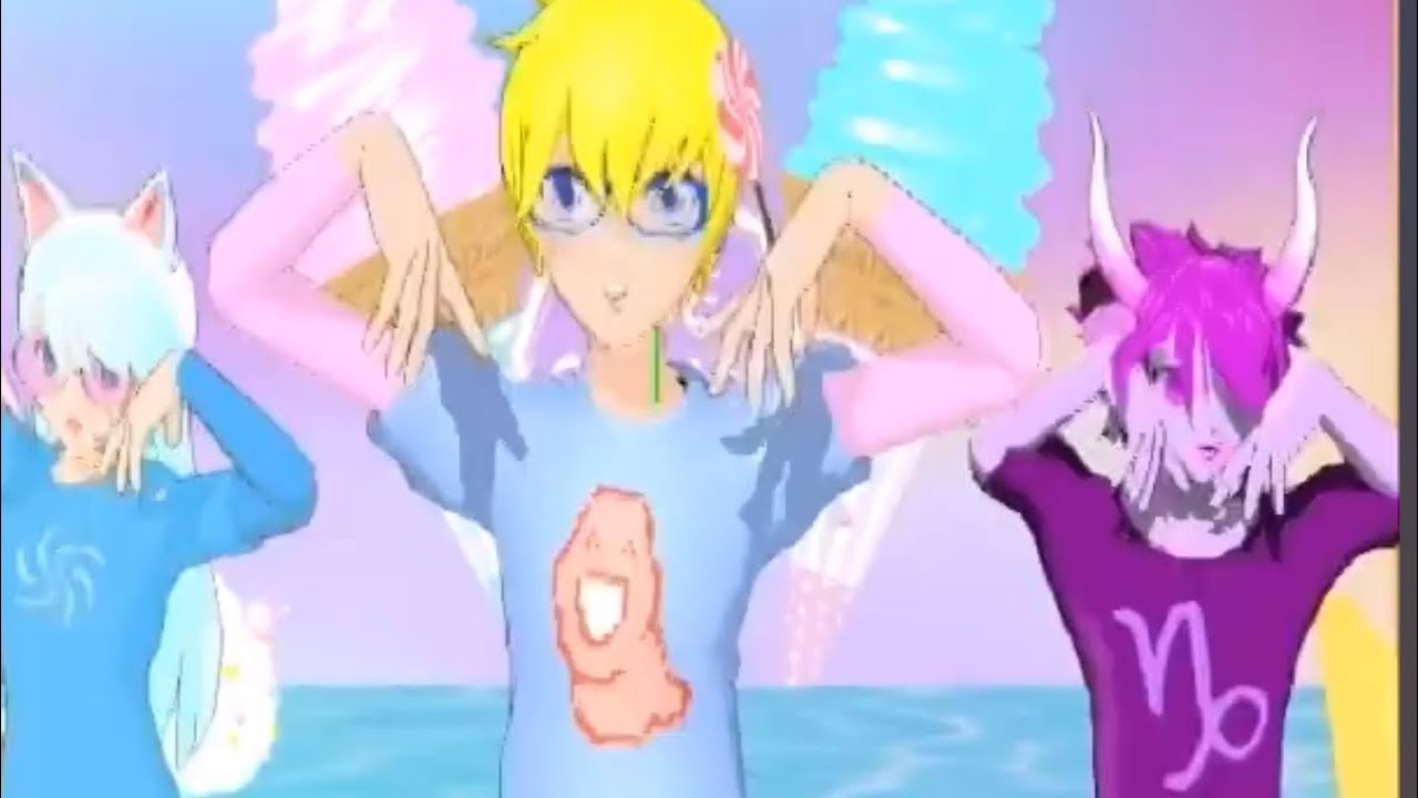[Homestuck TRICKSTER MODE MMD PONPONPON GUMI COVER]