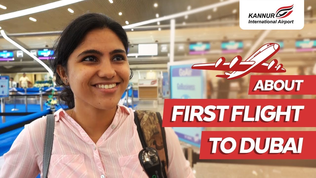 First Flight to Dubai | Kannur to Dubai | Kannur International Airport