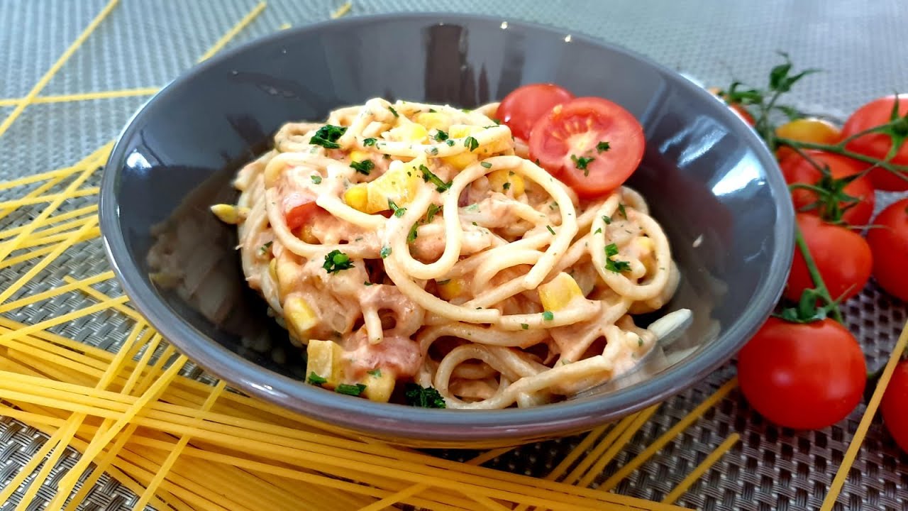 Spaghetti - Thunfisch - Salat  Thermi Manu