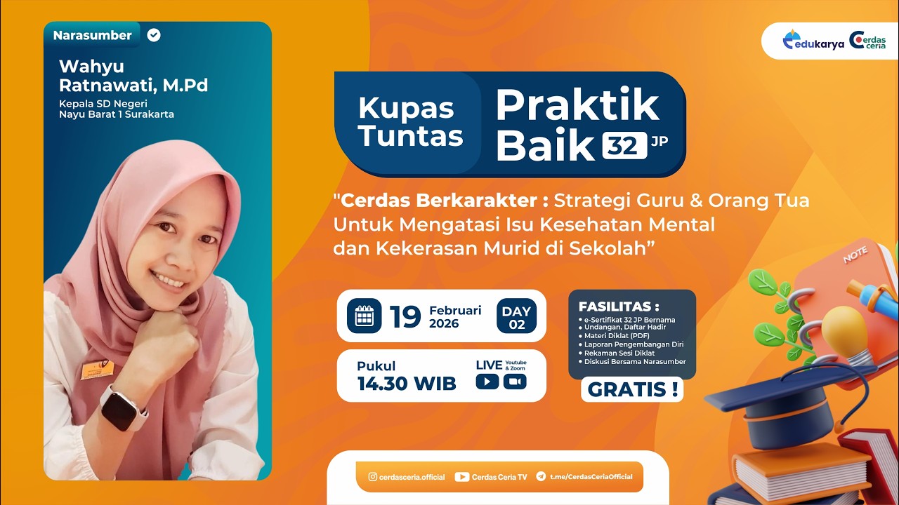Hari 2: Diklat Strategi Guru Orang Tua Mengatasi Isu Kesehatan Mental dan Kekerasan Murid di Sekolah
