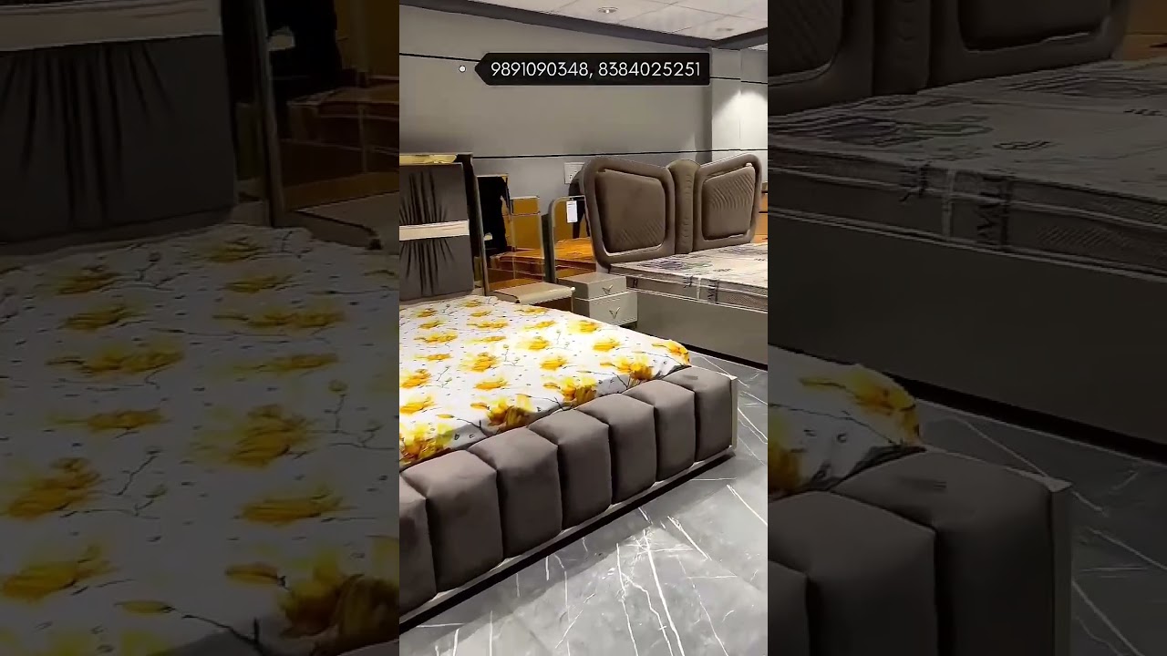 Beautiful Bed Design, Beautiful Interior Home Decor #shorts #trending #youtubeshorts
