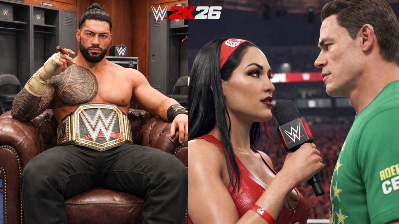 WWE 2K26 My GM Mode LIVE - Roman Reigns Champion & Nikki Bella Calls Out John Cena
