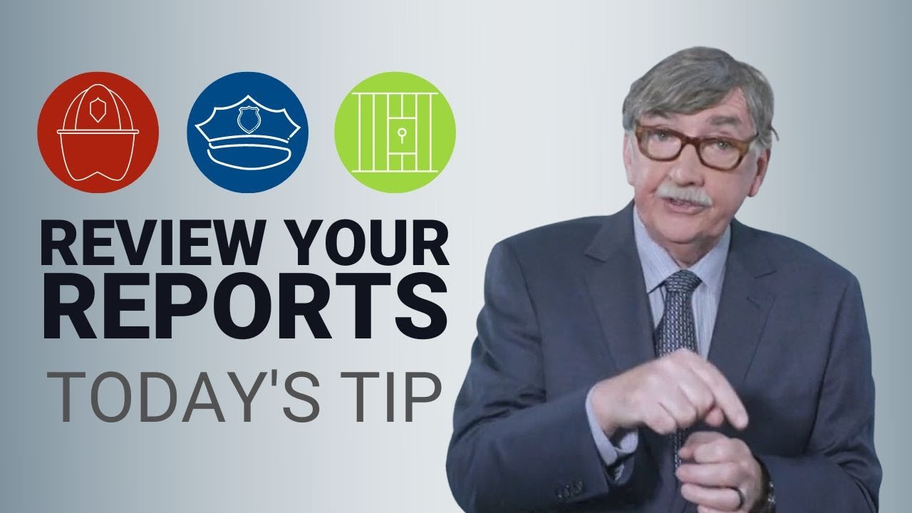 Improving Public Safety Reports - Today's Tip from Lexipol