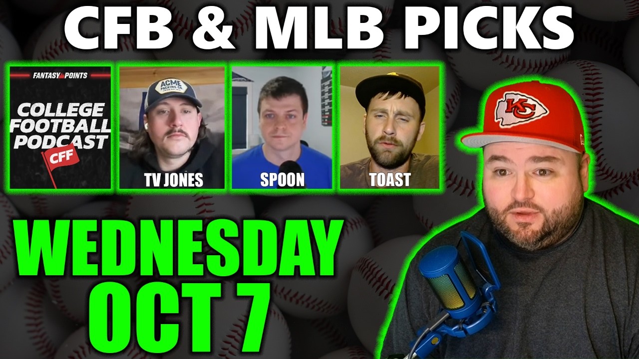 College Football & MLB Playoff Picks with Kyle Kirms - Wednesday October 7th