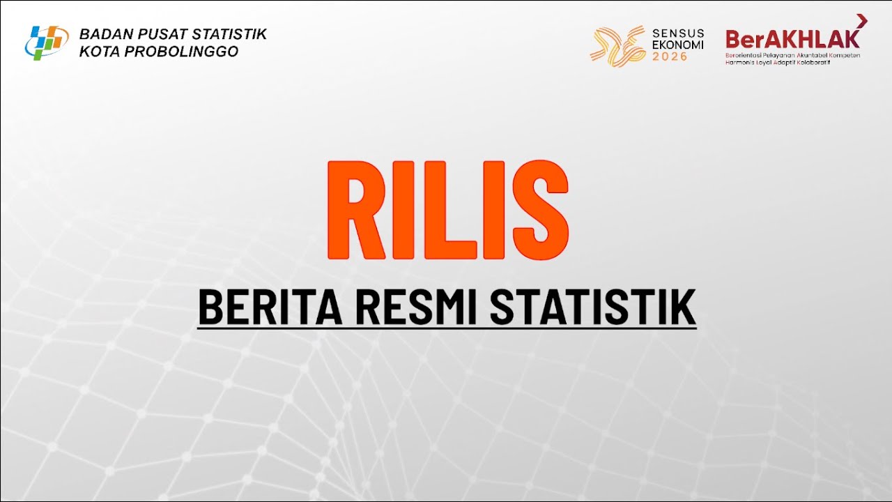 Rilis Inflasi Desember dan Pariwisata November 2025 Kota Probolinggo