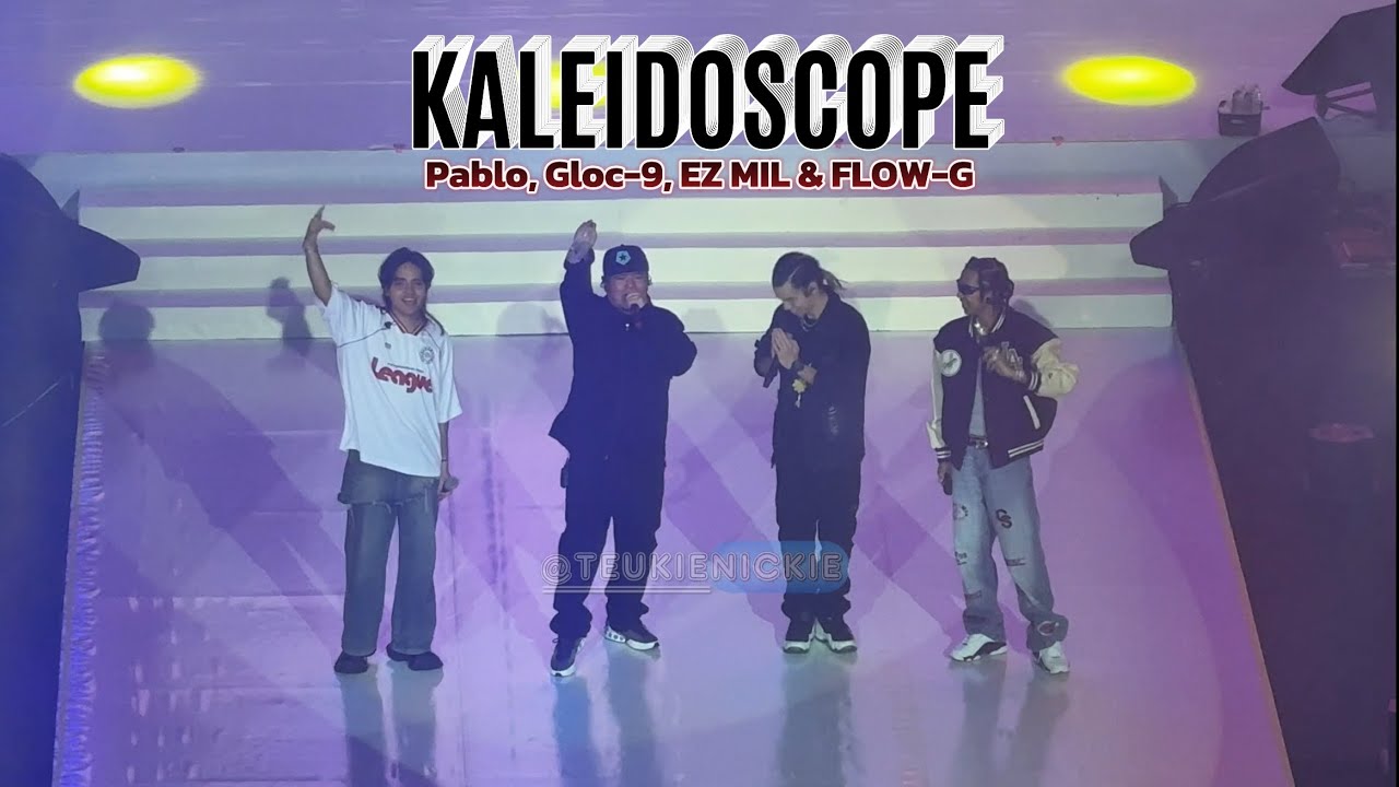 #PABLO, GLOC-9, EZ MIL & FLOW G “KALEIDOSCOPE WORLD” | V1BE MANILA 2024 (2024.12.03)