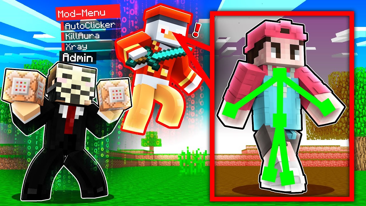 Ich CHEATE und WERDE GEBANNT! (Minecraft ALARM)