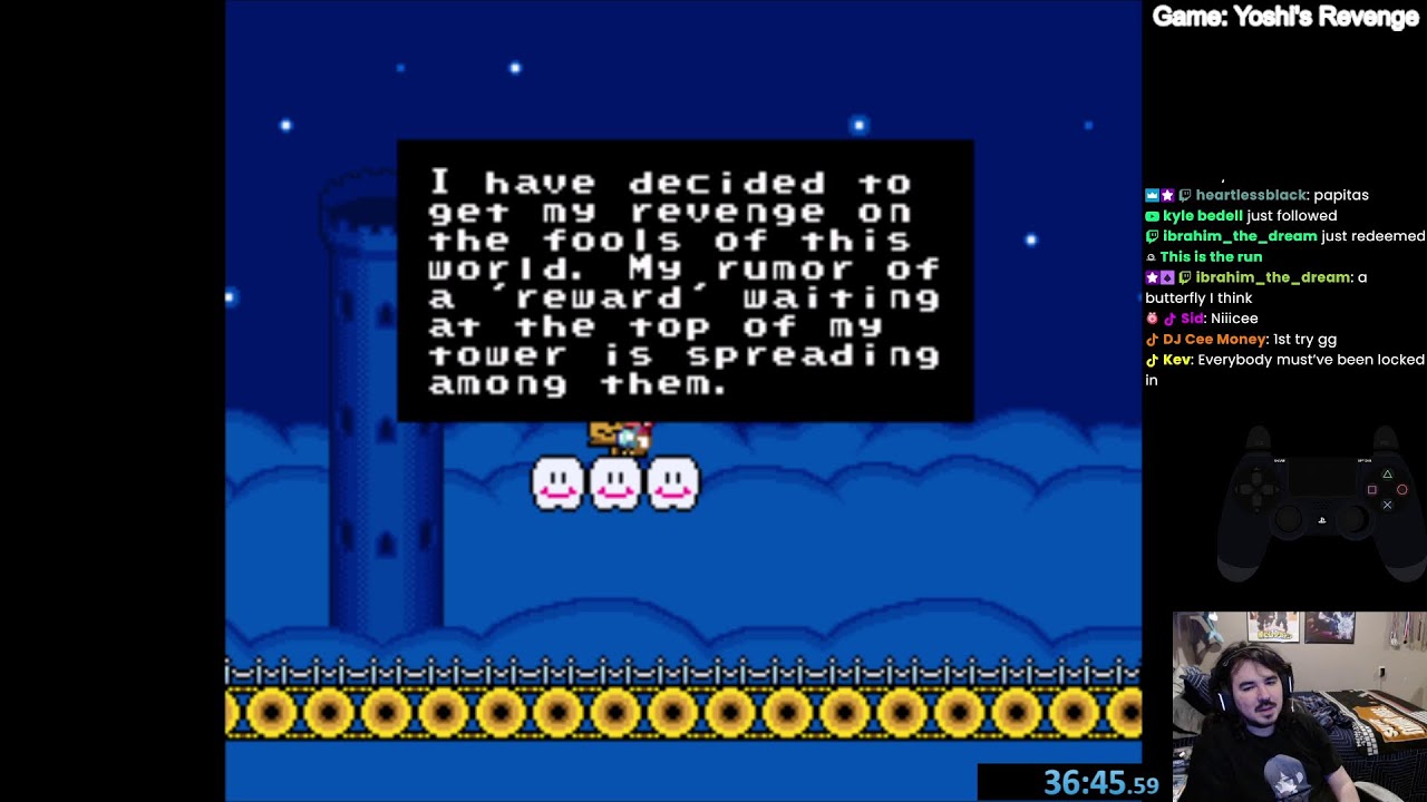 Yoshi's Revenge Blind Playthrough 17/46 exits