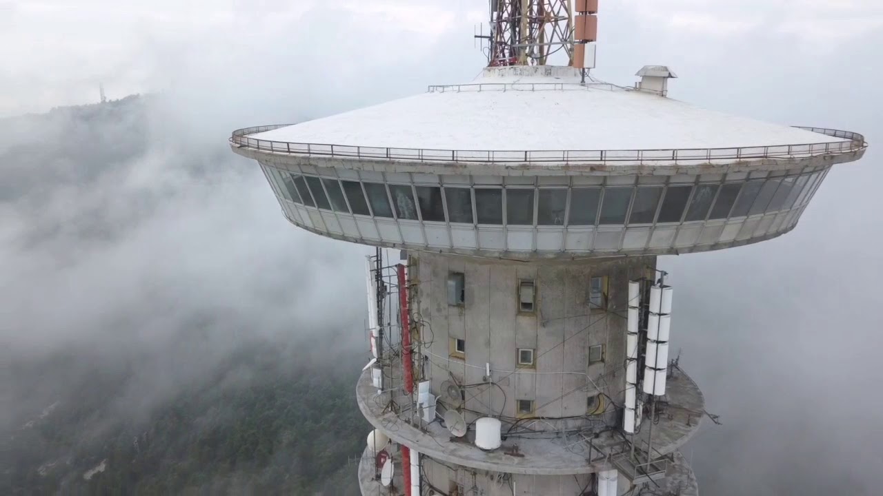 Into the clouds of Mount Parnitha-Drone Flight at 1350m