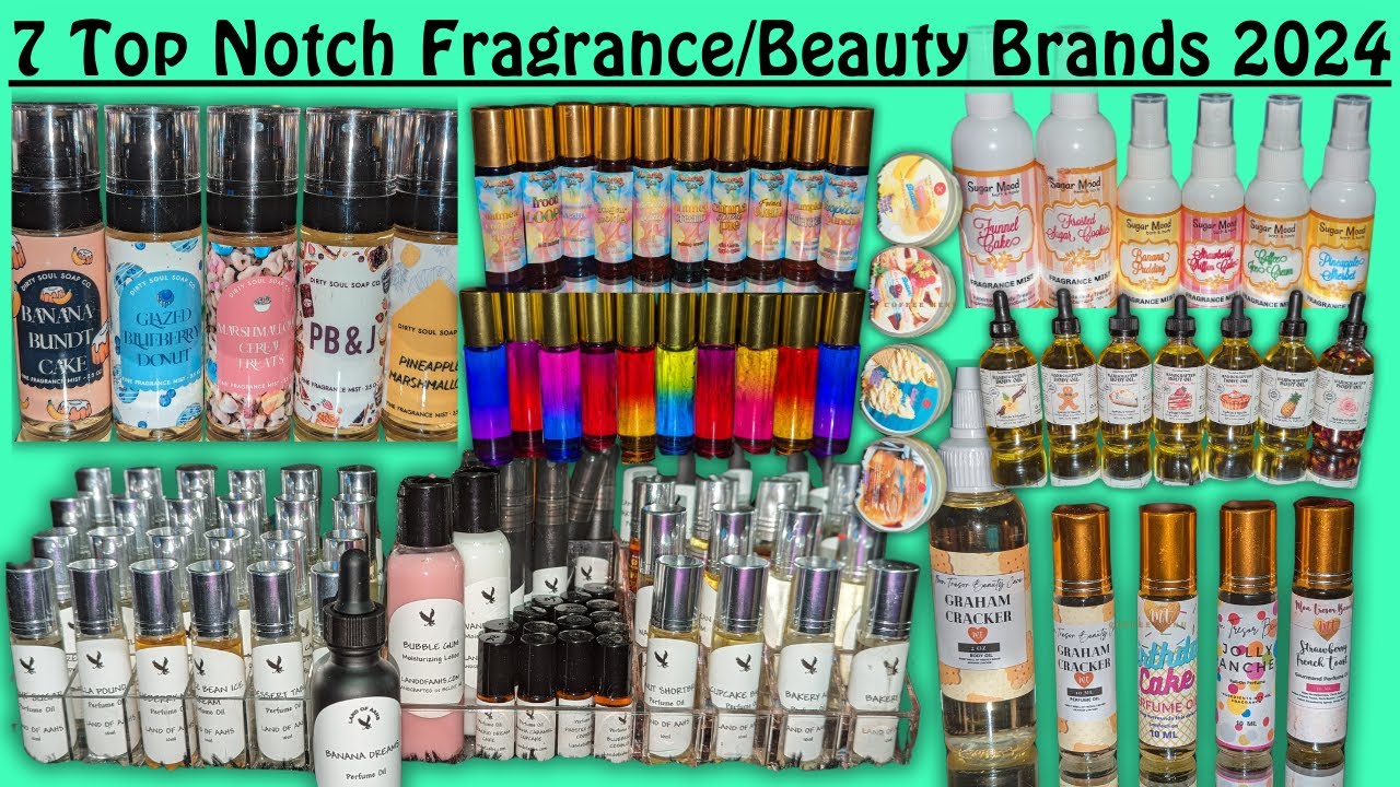 🔥7 Top Notch Fragrance/Beauty Brands To Try In 2024! ▌Small Businesses I'm Loving! #smallbusiness