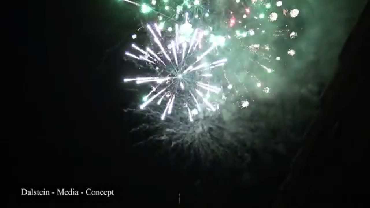 Dalstein - Feux d'artifices du 14 Juillet 2015