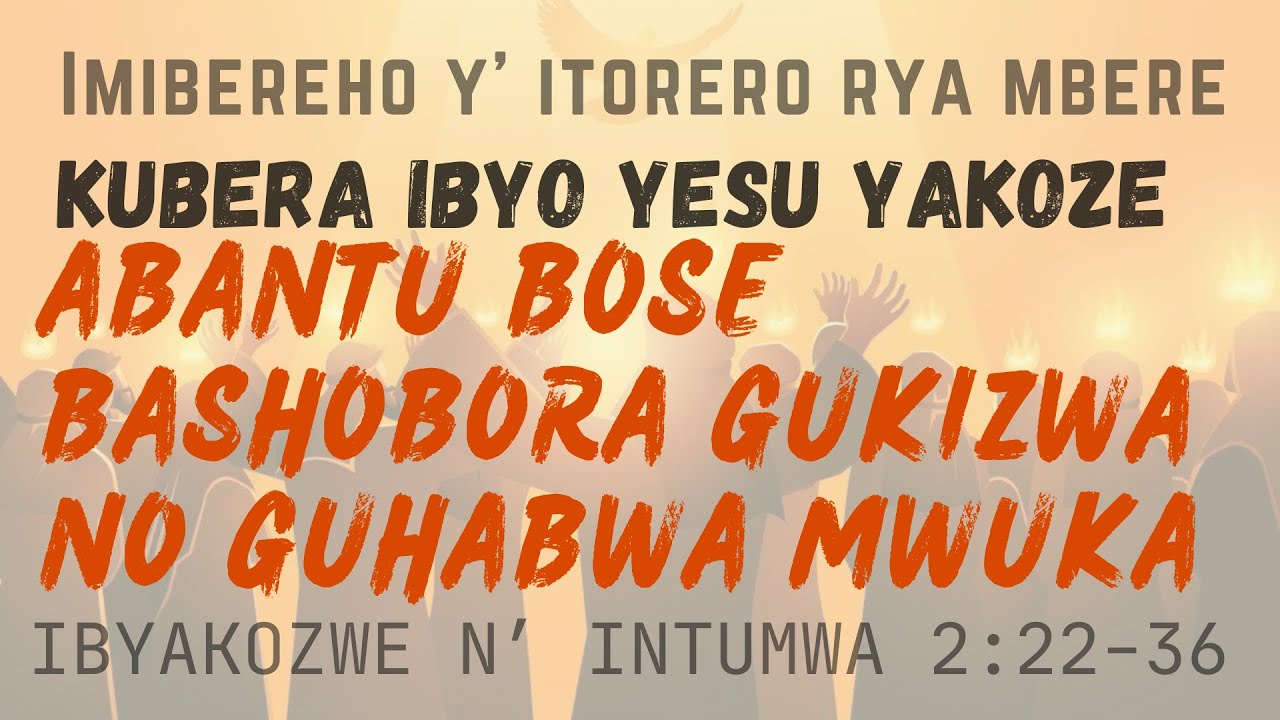 Byasabye iki kugira ngo abantu bose babe babasha gukizwa uyu munsi s02e04 pt2